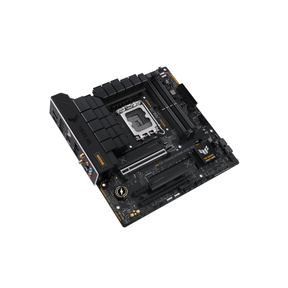 Mainboard Asus TUF Gaming B760M-PLUS WIFI II DDR5 (Intel B760/ Socket 1700/ M-ATX/ 4 khe ram/ 2.5 Gigabit LAN)