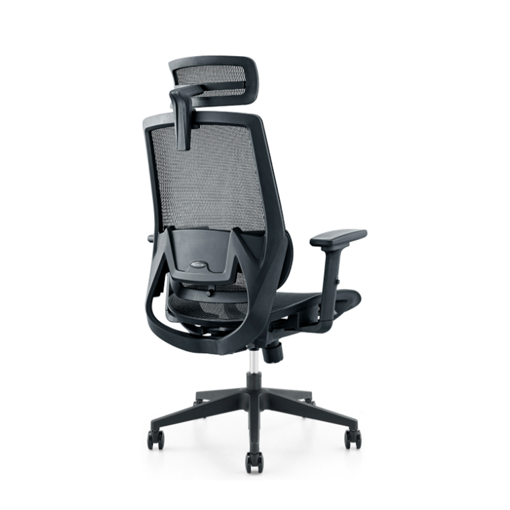 Ghế công thái học WARRIOR Ergonomic Marshal-WEC 630 Black 