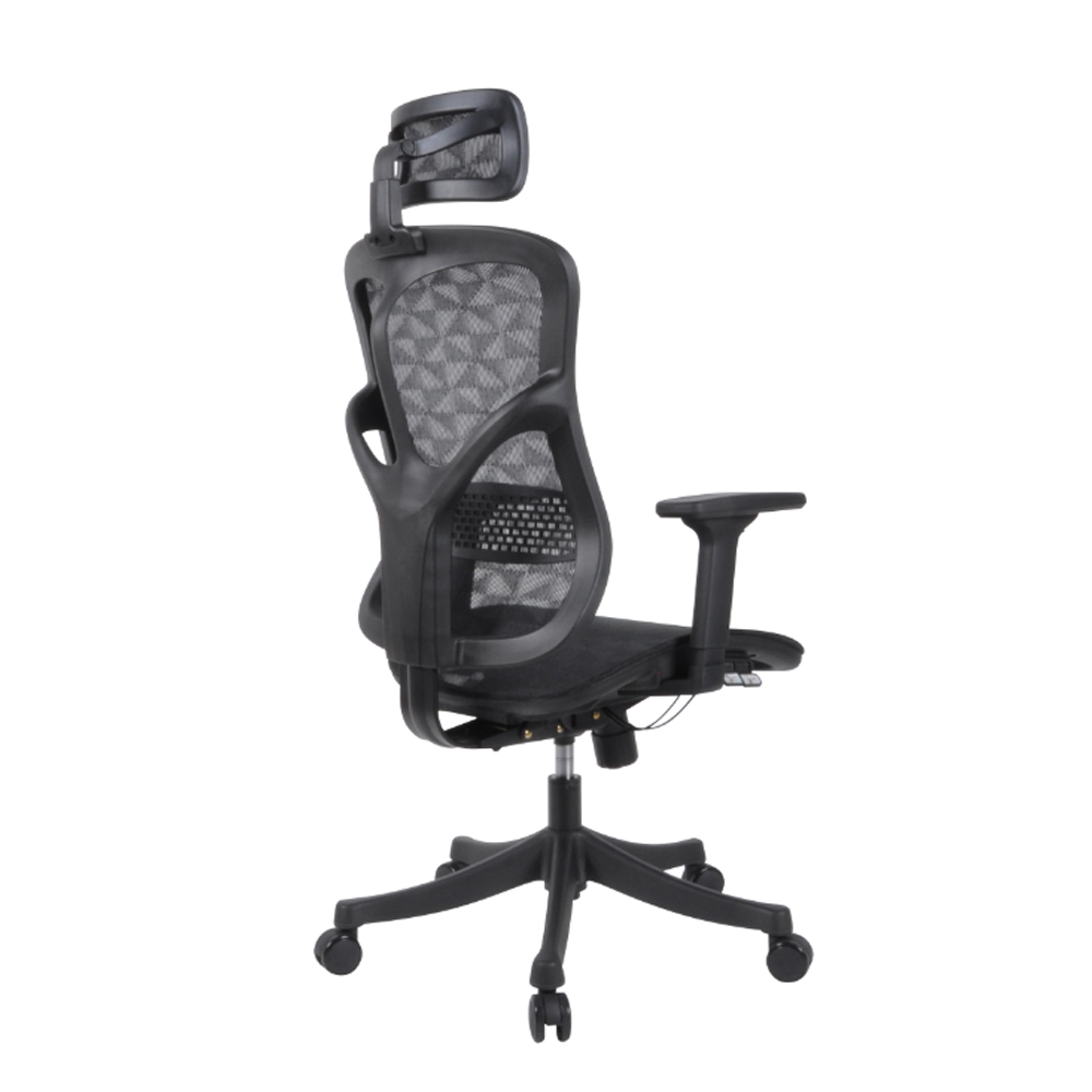 Ghế công thái học WARRIOR Ergonomic Marshal-WEC 610 Black 