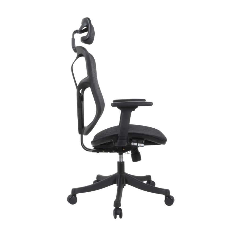 Ghế công thái học WARRIOR Ergonomic Marshal-WEC 610 Black 