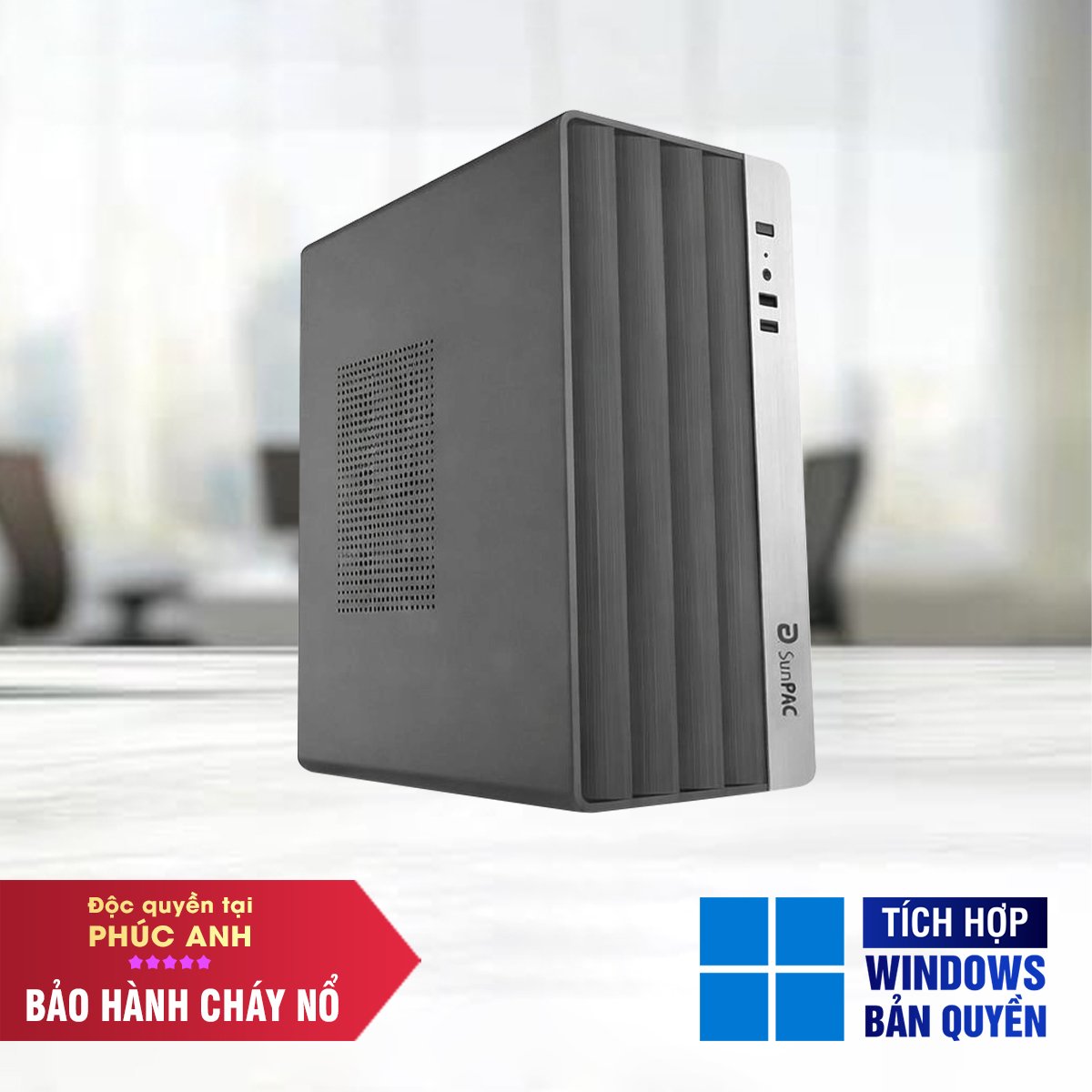 PC Sunpac I51245-16S5OS (I5 12450H/ 16GB/ 512GB SSD/ Win 11 Pro/ 3Y)