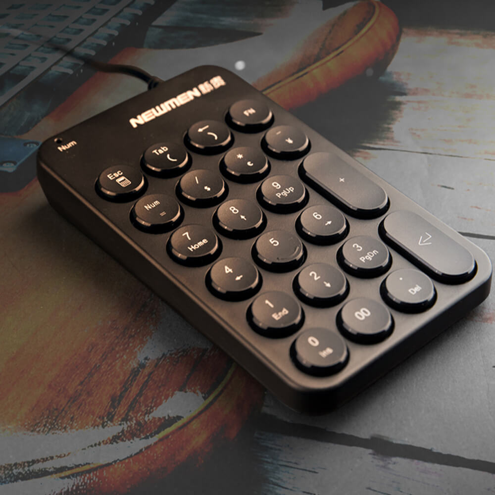 Bàn phím Newmen TK-031 Màu đen- Bàn phím số Numpad 