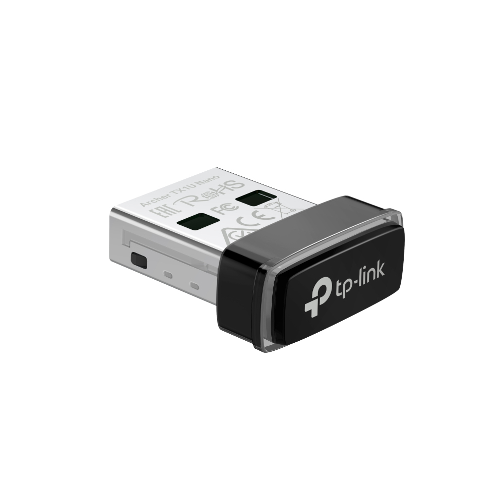 Cạc mạng không dây TP-Link USB Archer TX1U Nano (Chuẩn AX/ AX300Mbps)