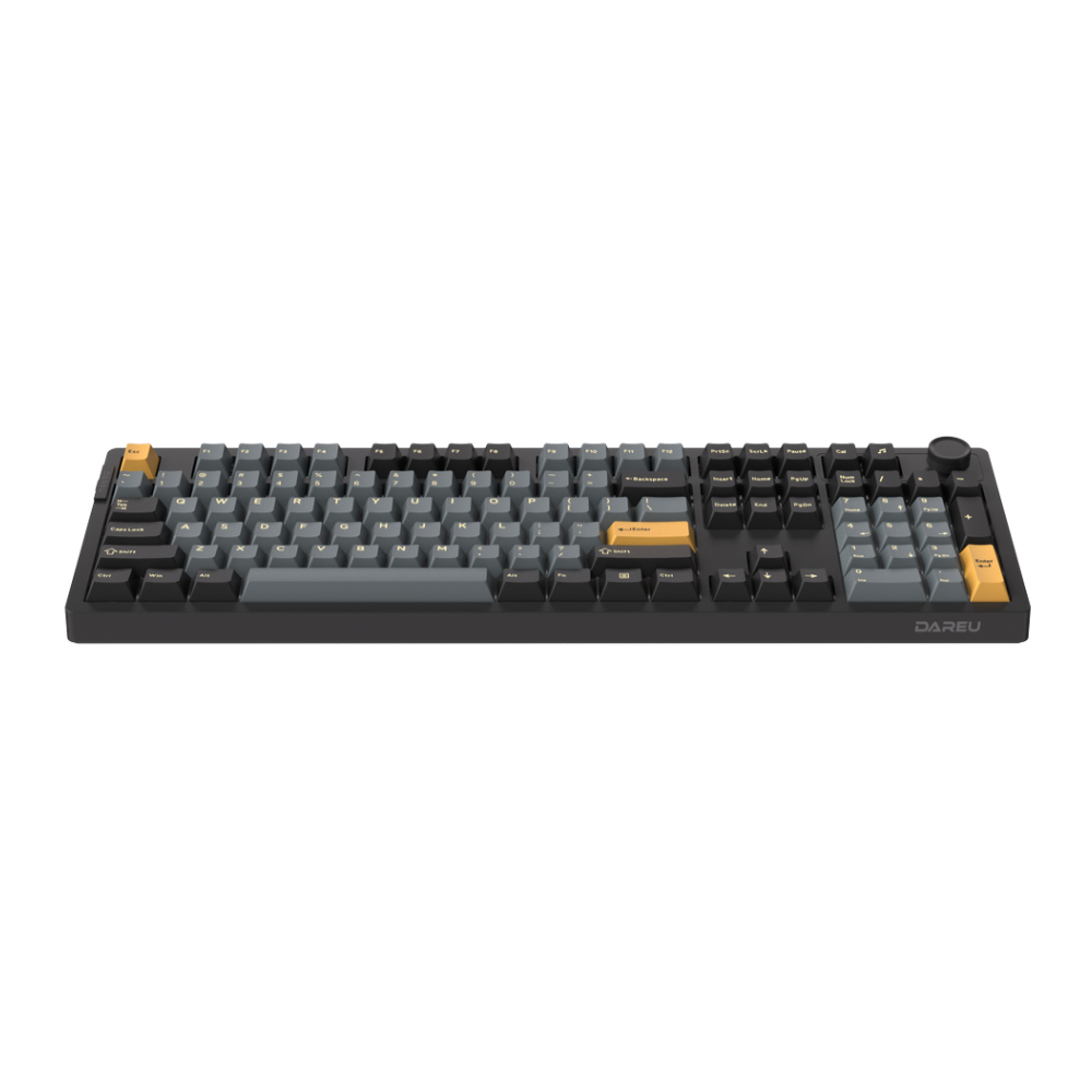 Bàn phím cơ không dây Dareu EK106 Pro Triple Mode Black Golden DareU Cloud switch (Bluetooth/Wireless/ LED RGB)