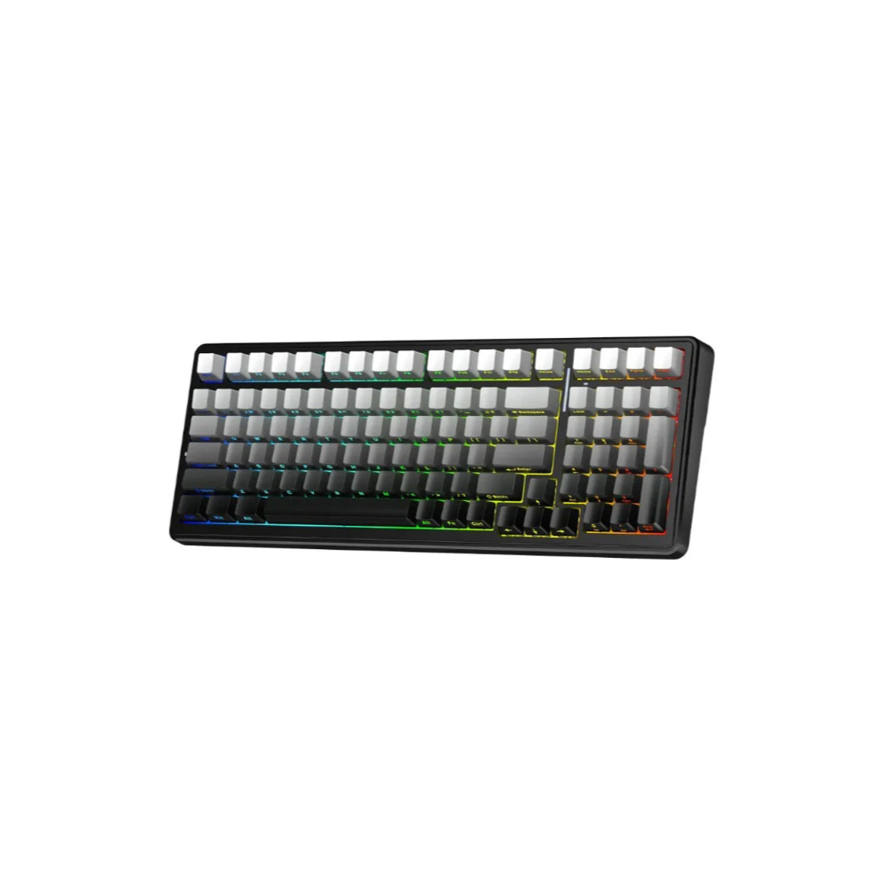 Bàn phím cơ Aula 3 MODE F99 PRO Xám+đen gradient Star Vector switch(Có núm xoay)