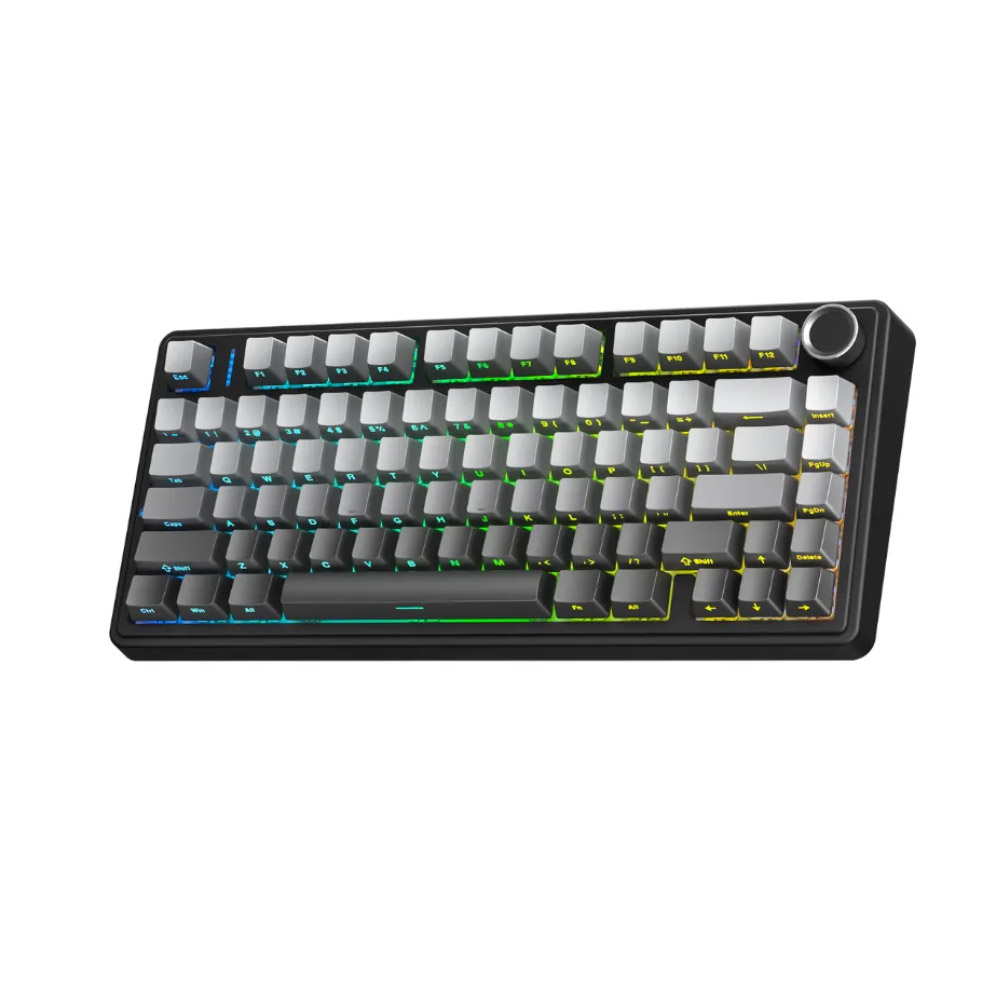 Bàn phím cơ Aula 3 MODE F75 Xám+đen gradient Reaper Switch