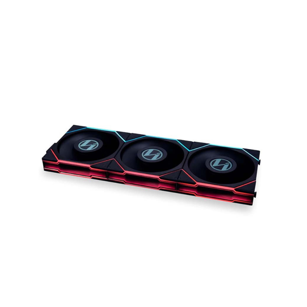 Quạt case LIAN-LI TL120 LCD Triple pack with controller Black