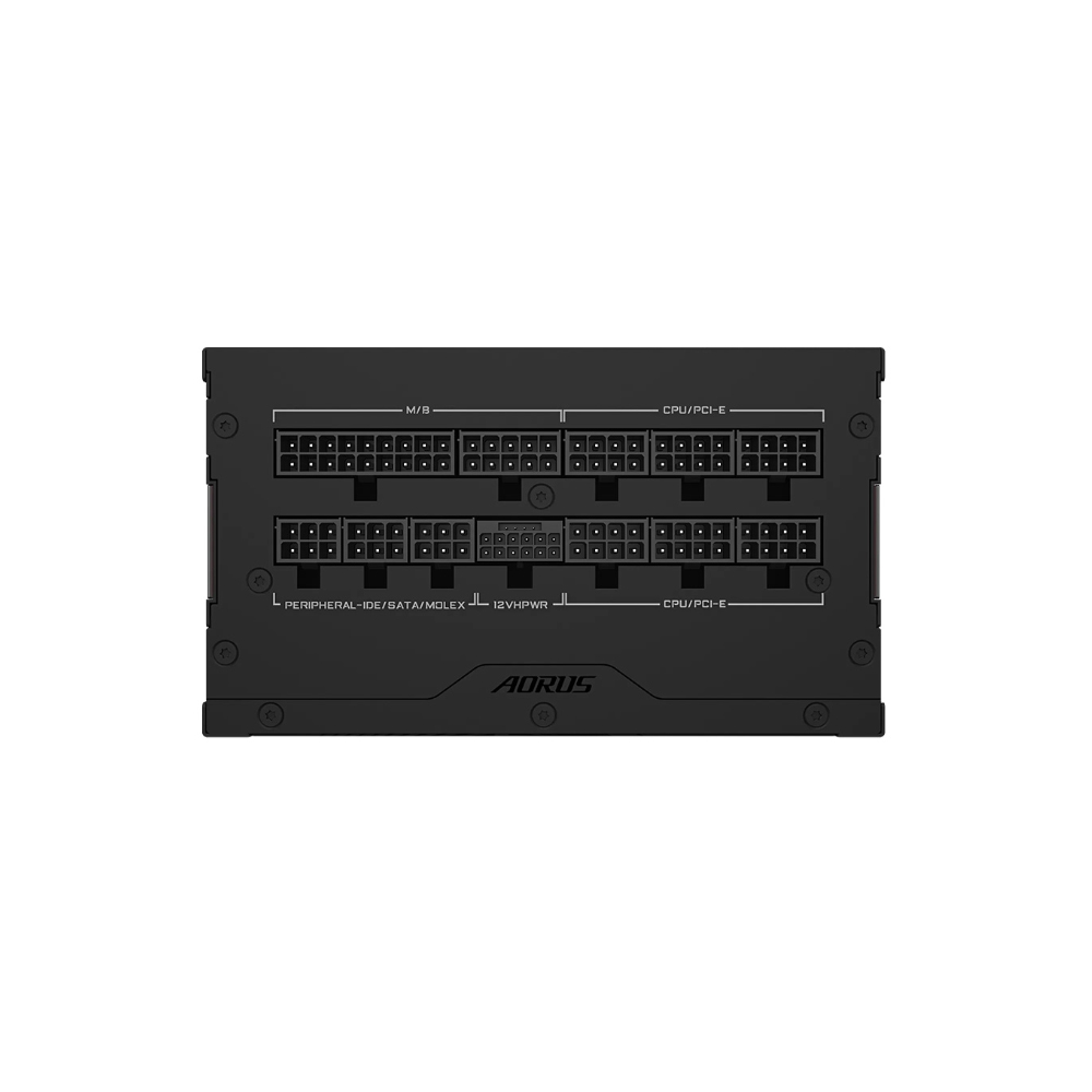 Nguồn máy tính Gigabyte AORUS ELITE GP-AE1000PM PG5 (80 Plus Platinum/ Full-Modular/ ATX/ Đen)