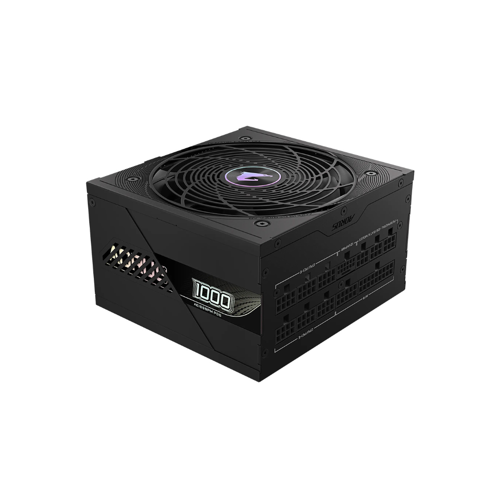 Nguồn máy tính Gigabyte AORUS ELITE GP-AE1000PM PG5 (80 Plus Platinum/ Full-Modular/ ATX/ Đen)