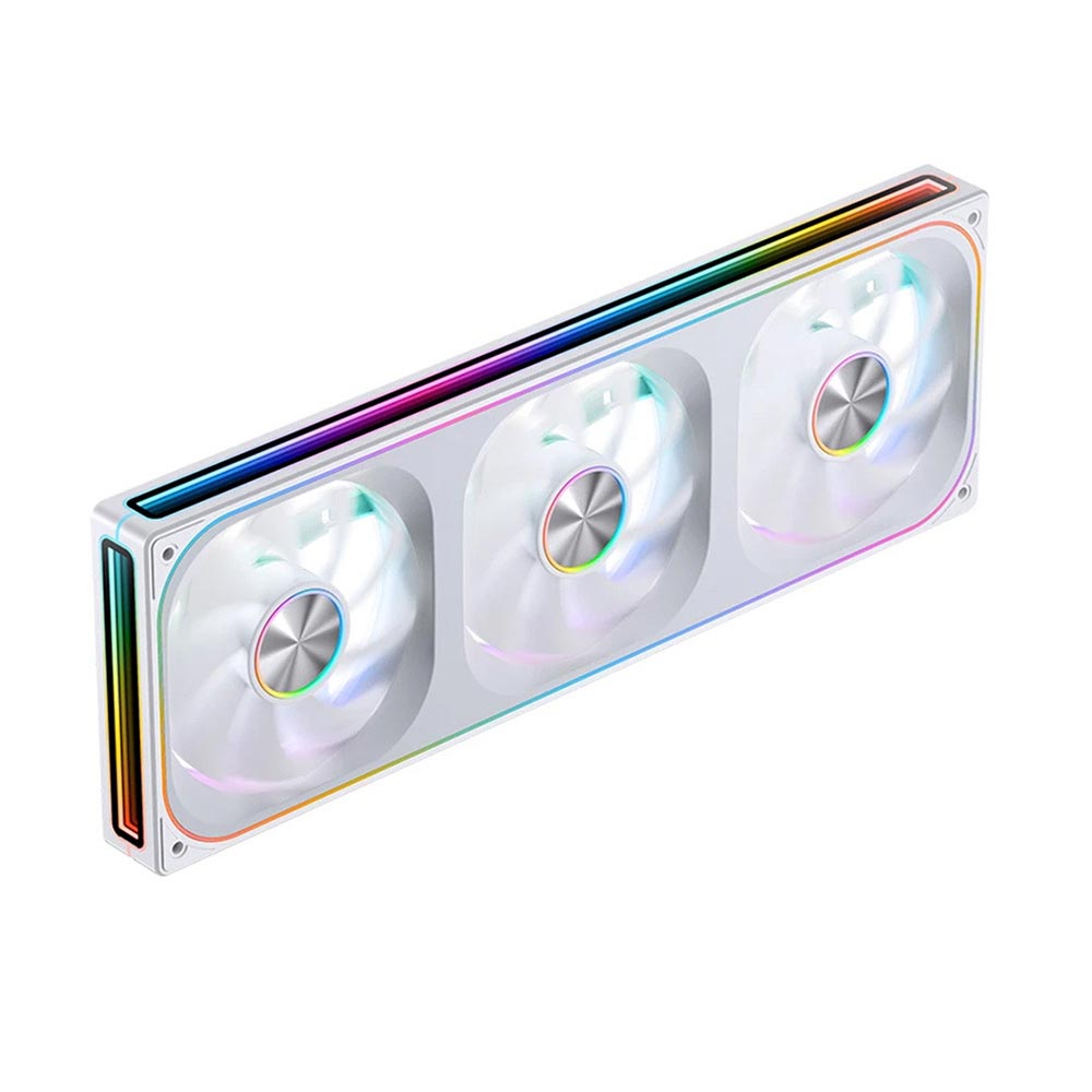 Quạt case JONSBO ZA-360W White LED ARGB 