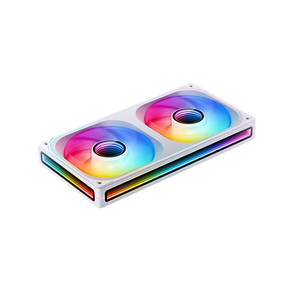 Quạt case JONSBO ZB-240W White LED ARGB 