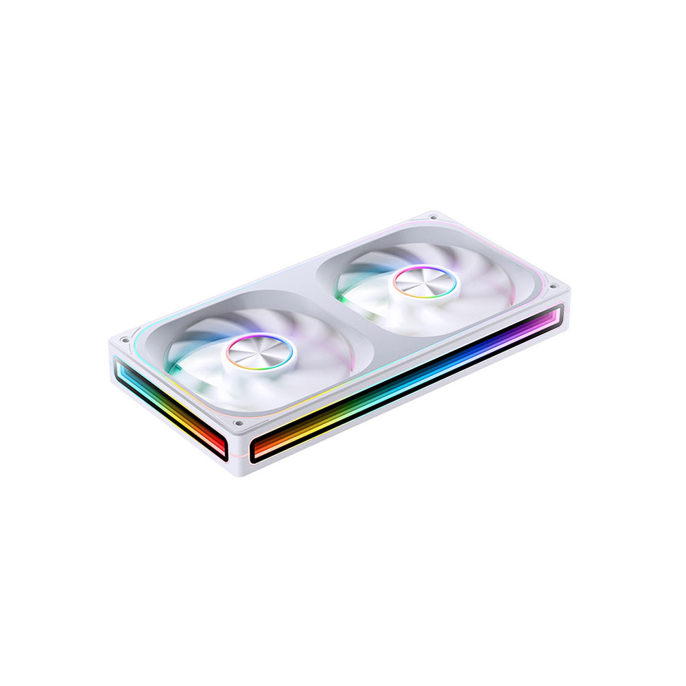 Quạt case JONSBO ZA-240WR White LED ARGB REVERSE ( fan ngược) 