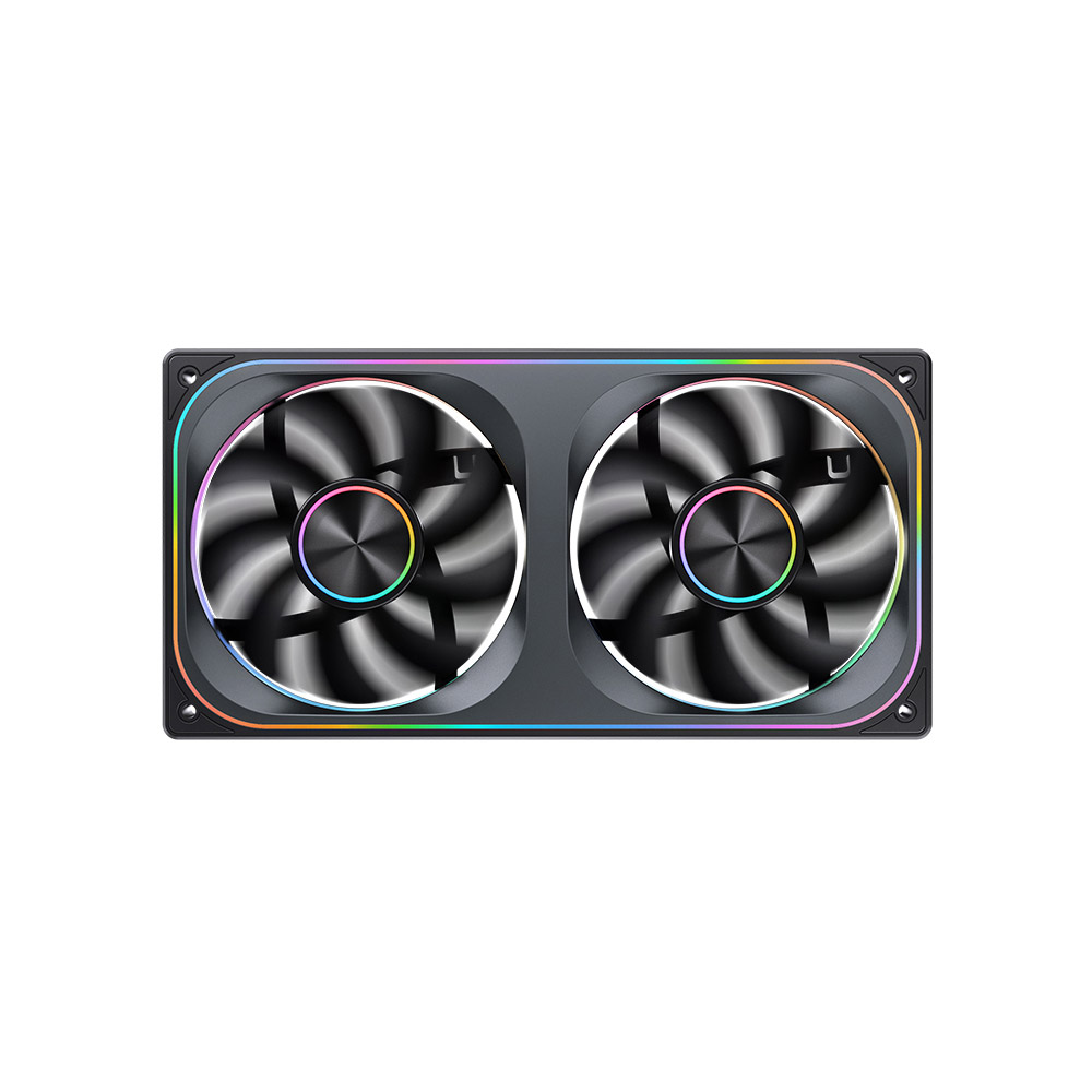 Quạt case JONSBO ZA-240BR BLACK LED ARGB REVERSE (fan ngược) 