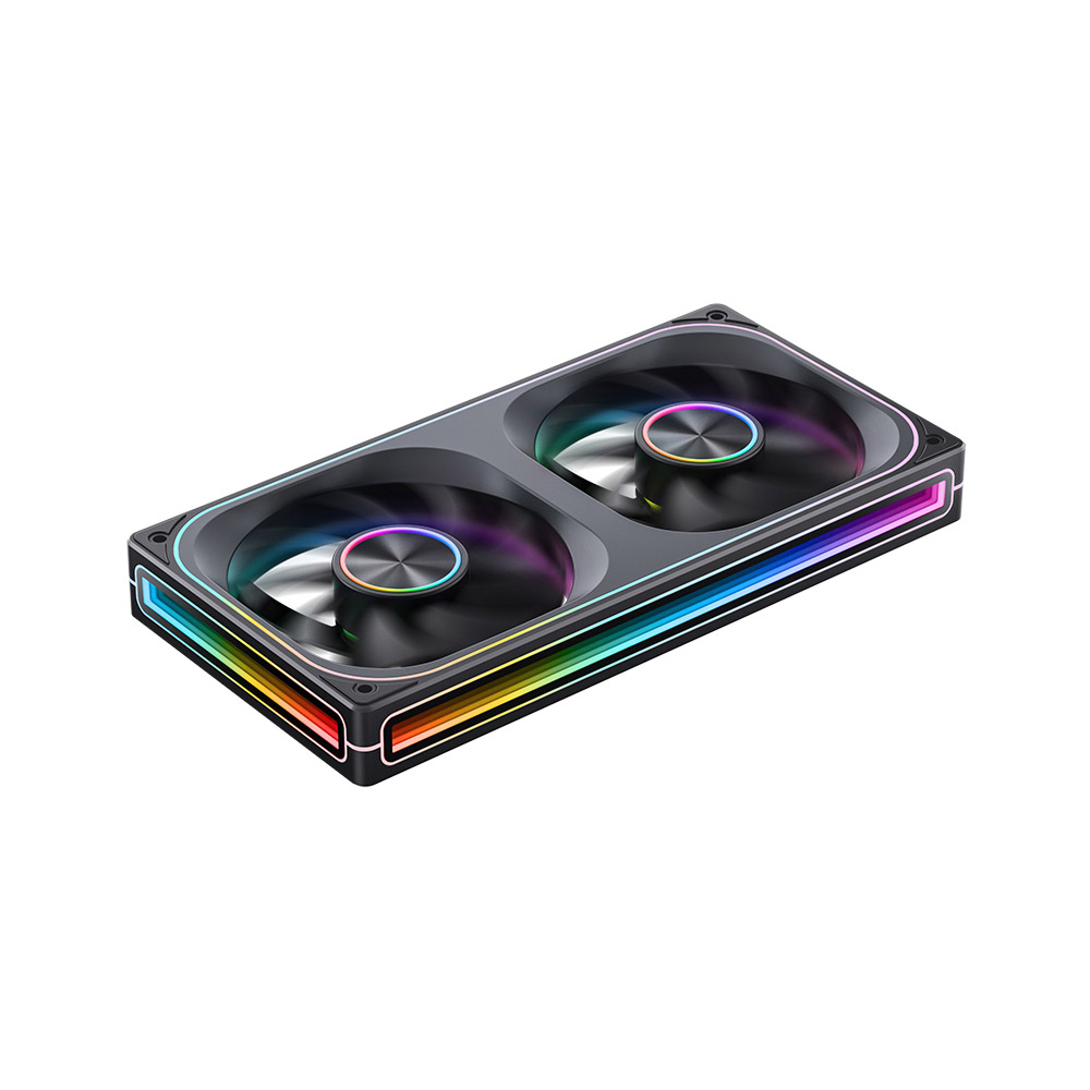 Quạt case JONSBO ZA-240BR BLACK LED ARGB REVERSE (fan ngược) 