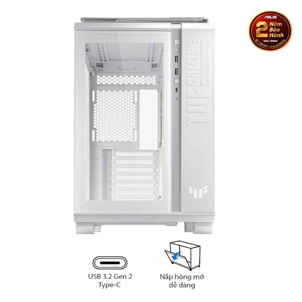 Vỏ máy tính Asus TUF Gaming GT502 Horizon White