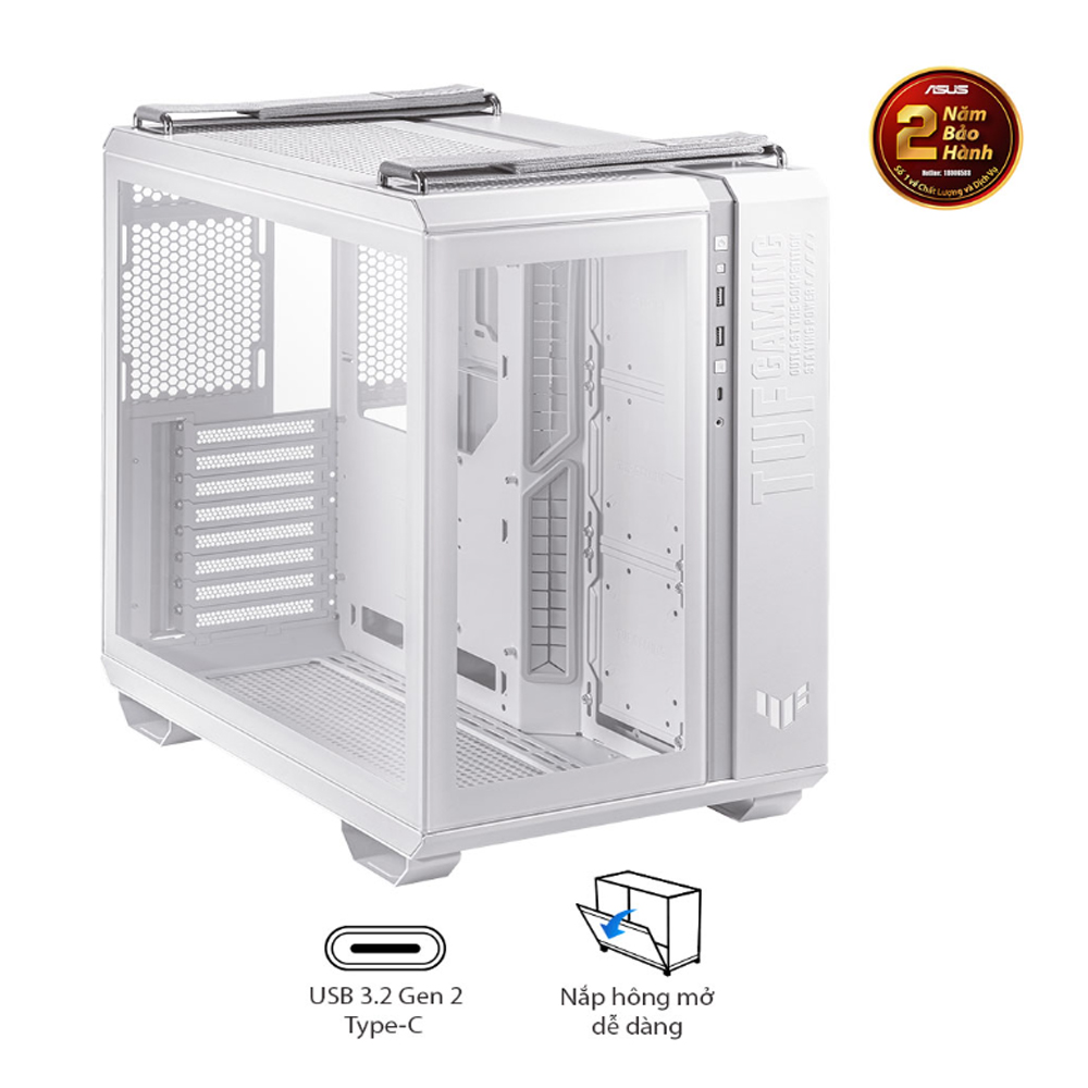 Vỏ máy tính Asus TUF Gaming GT502 Horizon White