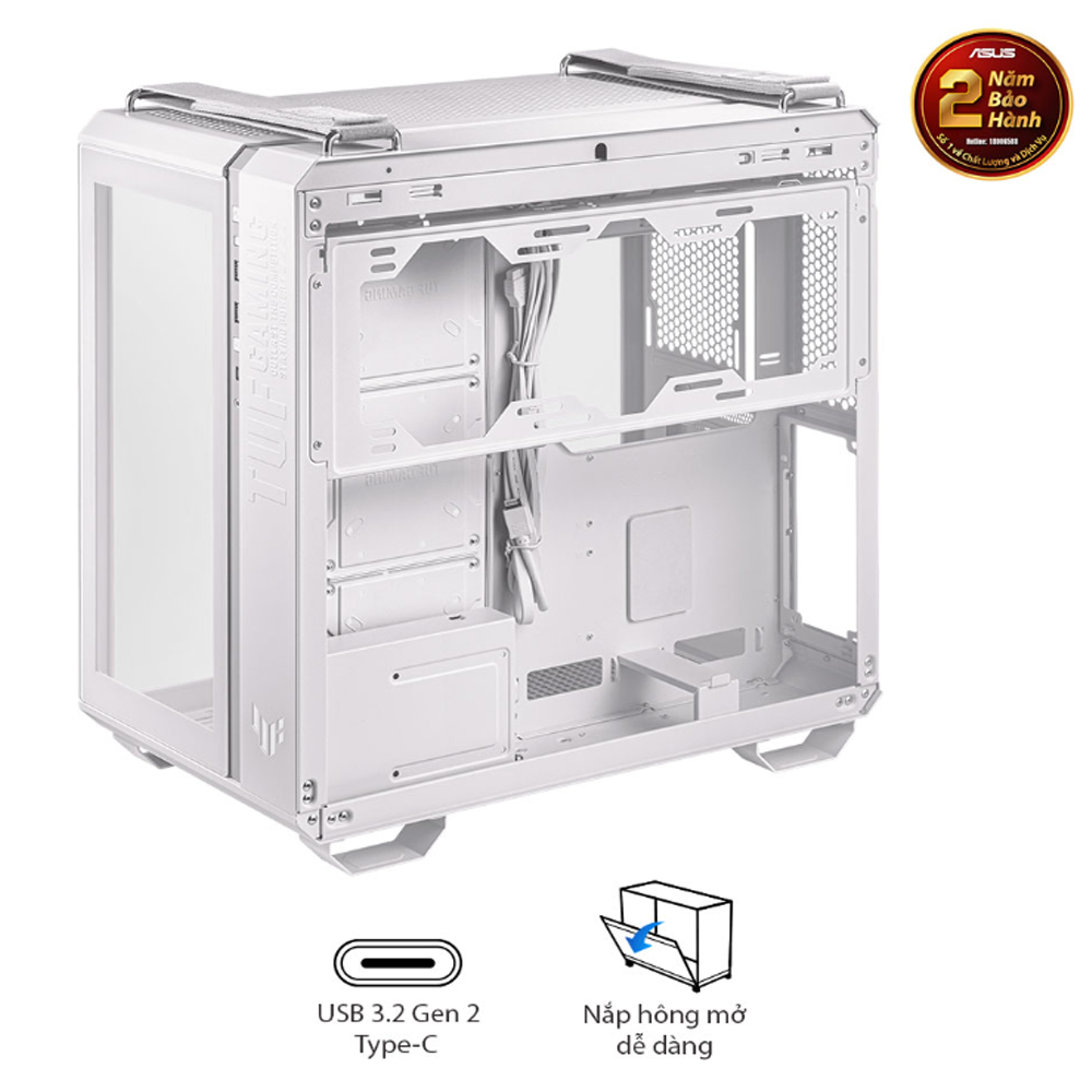 Vỏ máy tính Asus TUF Gaming GT502 Horizon White