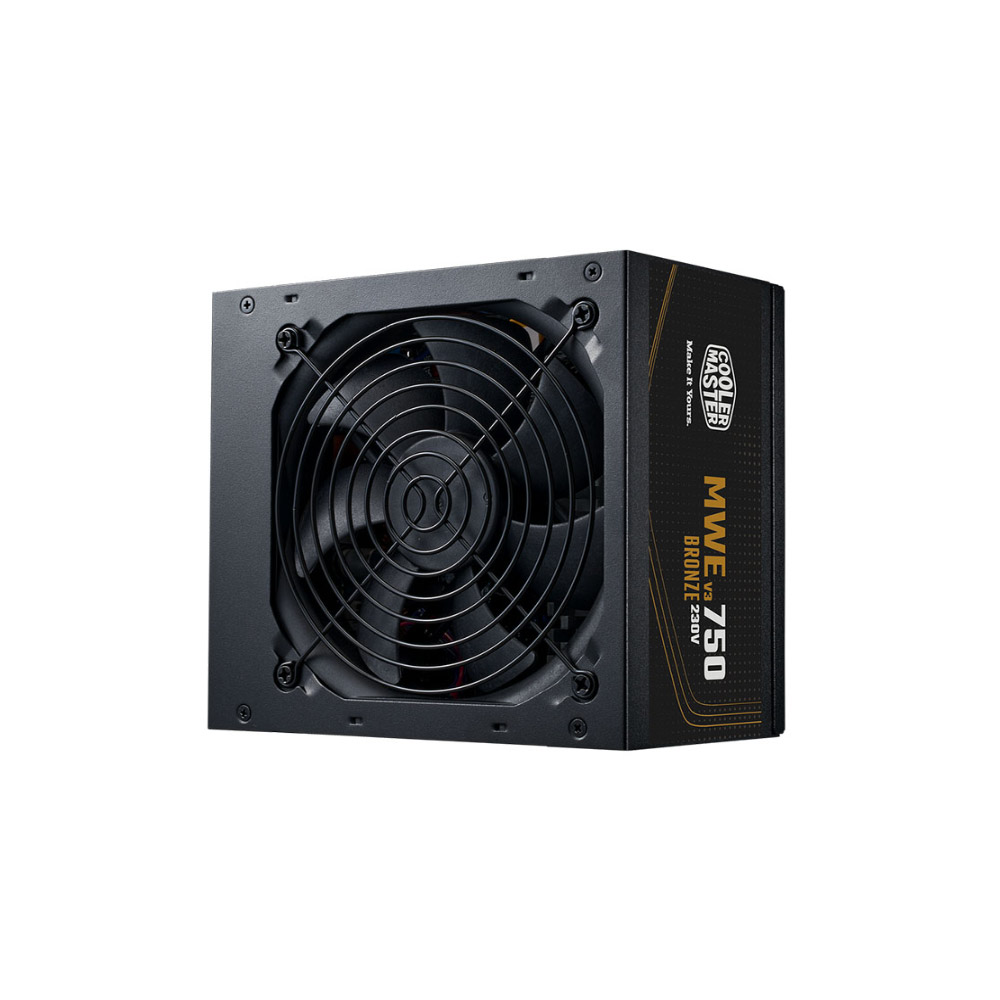Nguồn máy tính Cooler Master MWE 750 BRONZE V3 FULL RANGE (80 Plus Bronze/ ATX/ Đen)