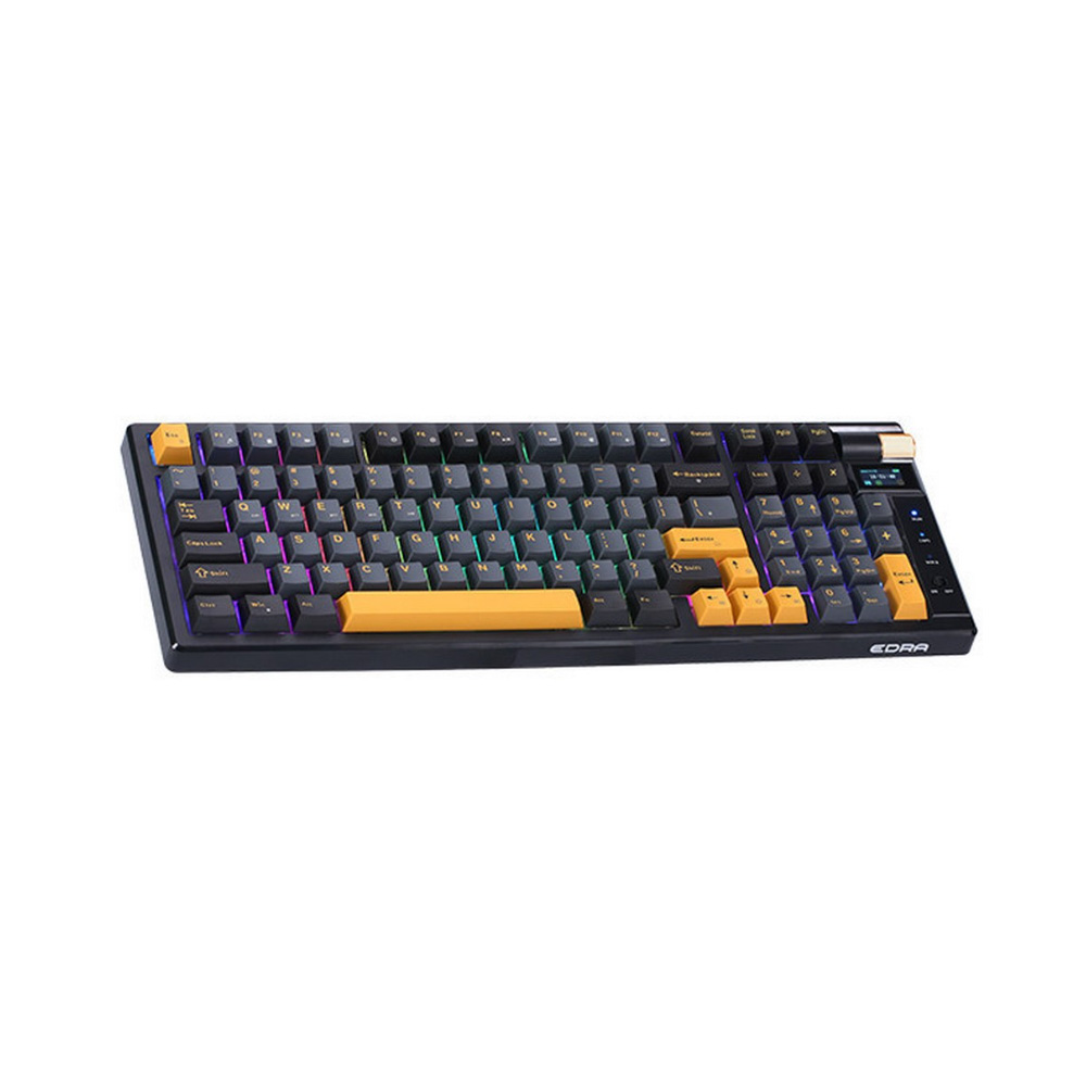Bàn phím cơ không dây E-Dra EK398 Pro V2 Wireless Snow Leopard switch