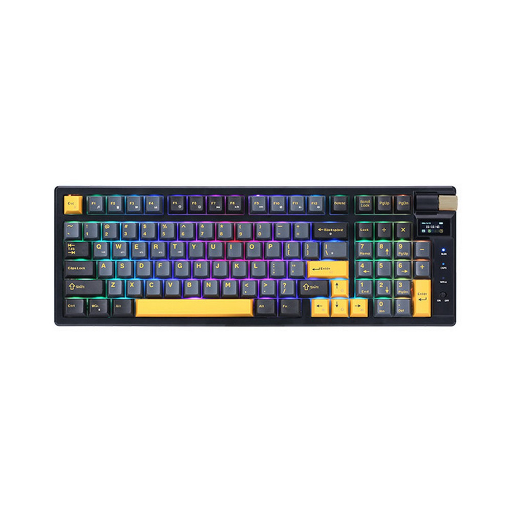 Bàn phím cơ không dây E-Dra EK398 Pro V2 Wireless Snow Leopard switch