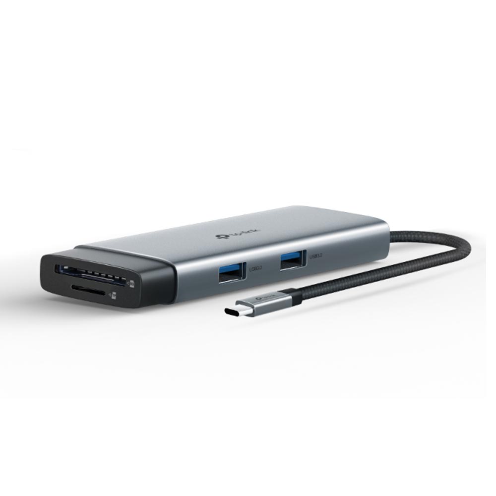 Bộ chuyển đổi TP-Link UH7020C USB Type-C to HDMI, USB3.0, USB C, SD, Micro SD, PD 100W