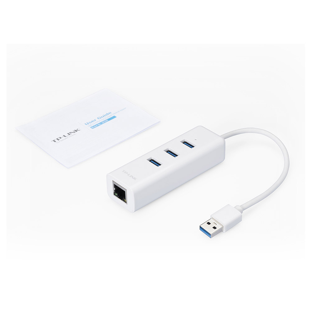 Bộ chuyển đổi TP-Link UE330 USB Type-C to 3 cổng USB-A 3.0, Lan Gigabit