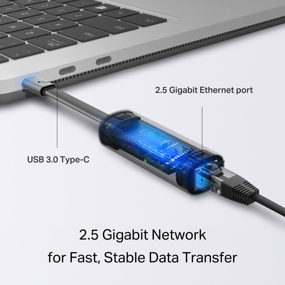 Bộ chuyển đổi TP-Link UE302C USB Type-C to Lan Gigabit