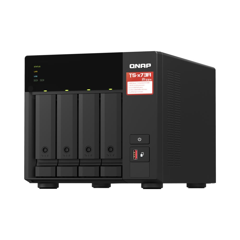 Thiết bị lưu trữ NAS Qnap TS-473A-8GB