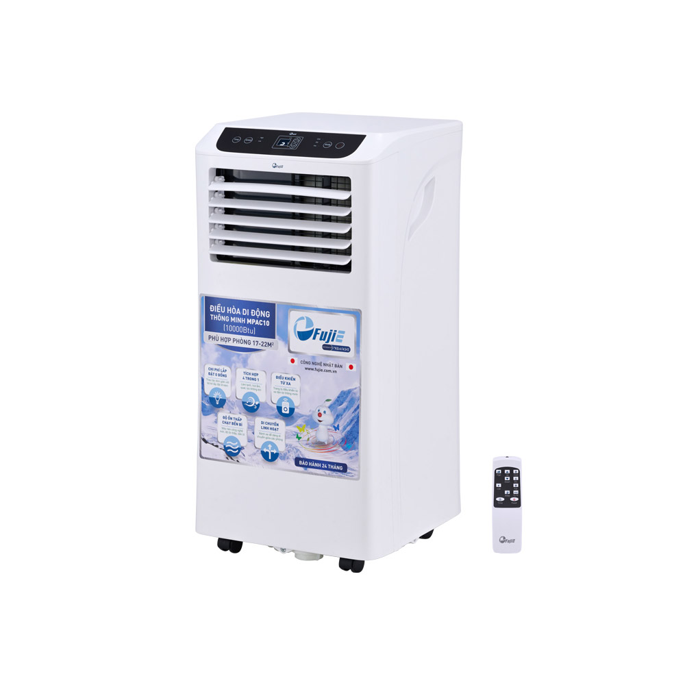 Điều hòa di động thông minh Fujie MPAC10 (1 chiều/ 10000 BTU)