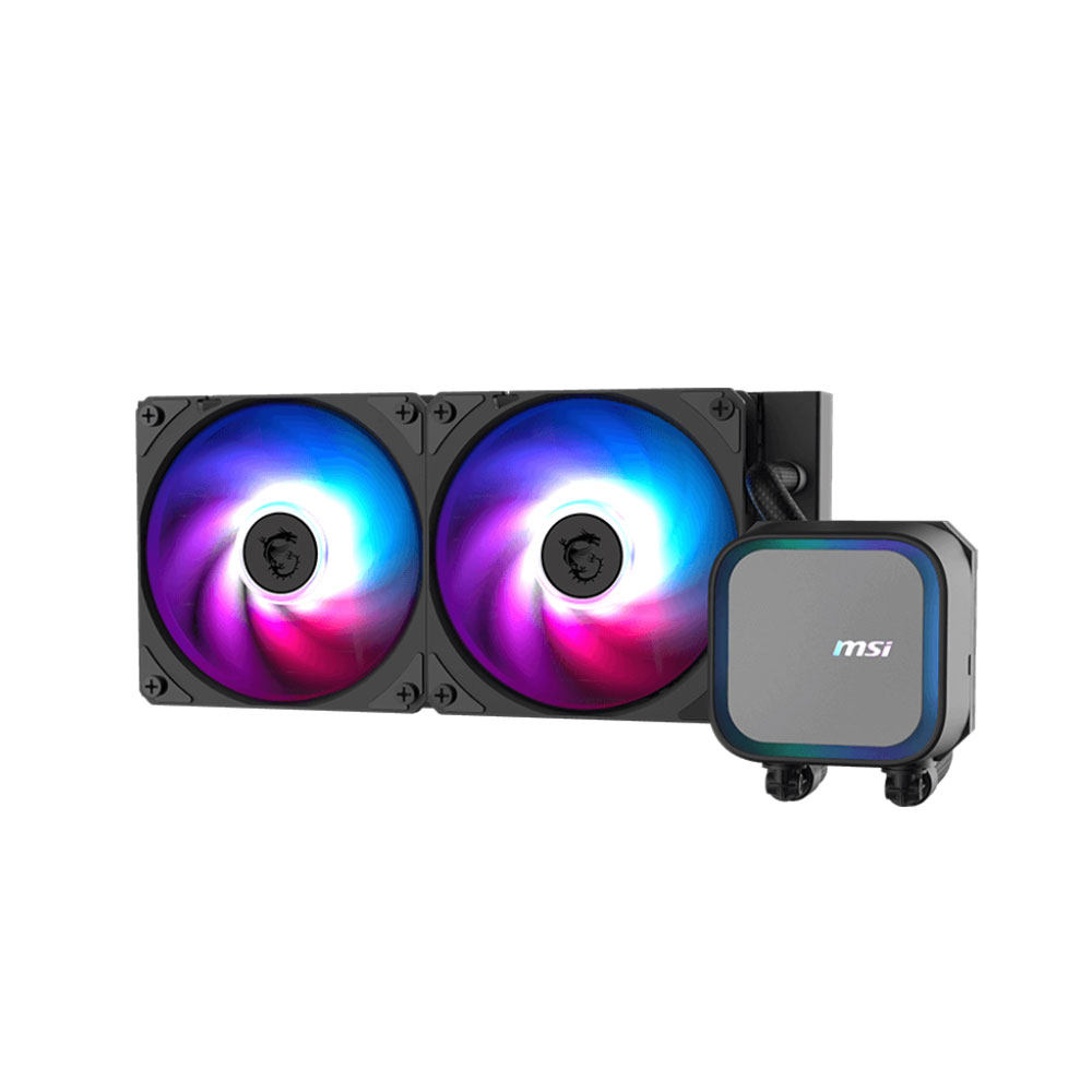 Tản nhiệt nước AIO MSI MAG CORELIQUID A13 240 – Màu Đen (LED ARGB)