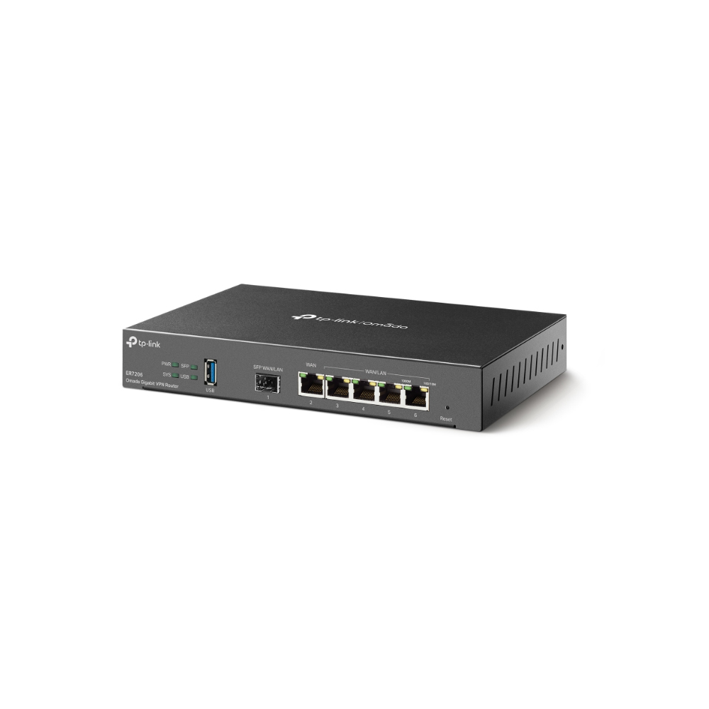 Thiết bị cân bằng tải TP-Link TL-ER7206 (4 cổng WAN/ 55 User)
