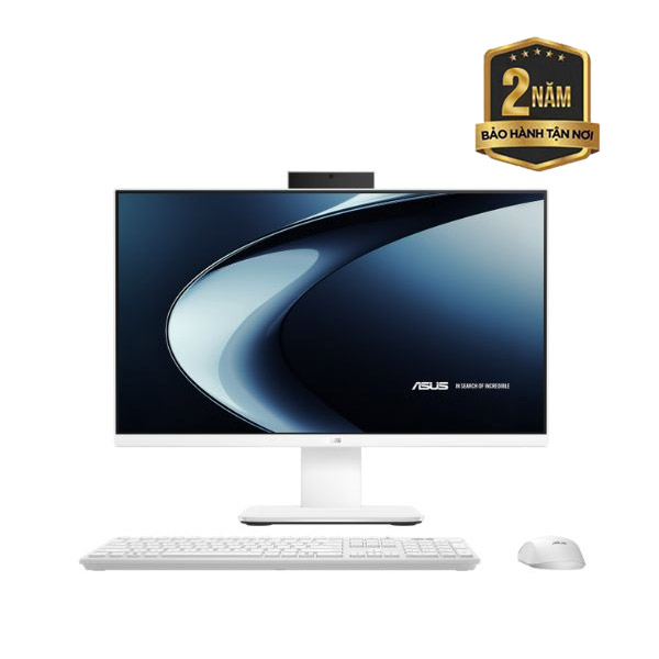 Máy tính AIO Asus V440VAK-WPC163W (i3 1315U/ 8GB/ 512GB SSD/ 23.8inch/ Key + Mouse Wireless/ Win11/ White/ 2Y)