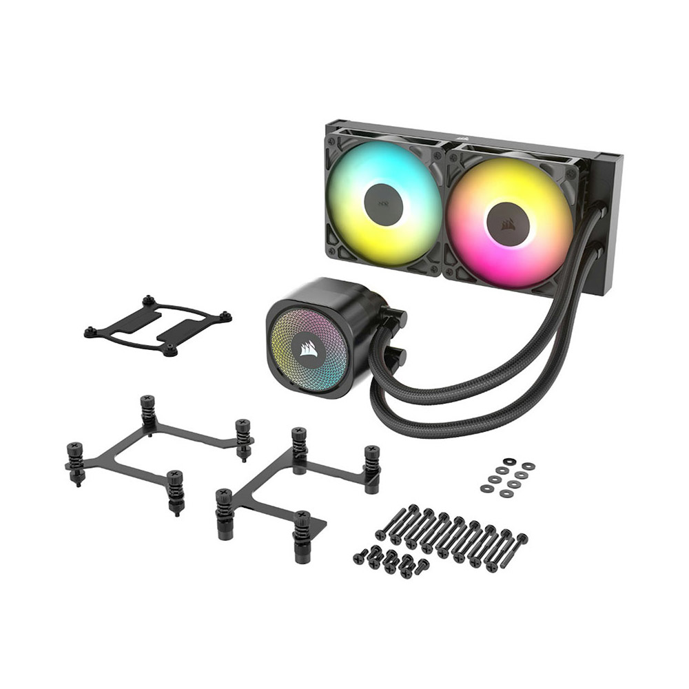 Tản nhiệt nước AIO Corsair NAUTILUS 240 ARGB Black CW-9060092-WW