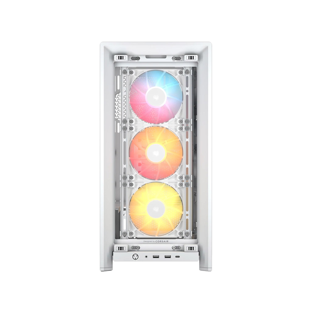Vỏ máy tính Corsair FRAME 4000D RS ARGB White CC-9011297-WW (3 FAN ARGB)