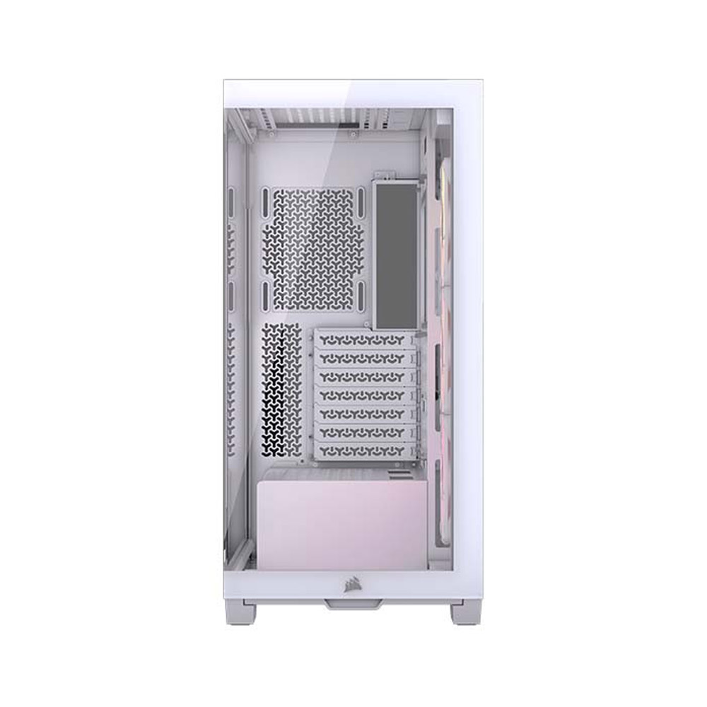 Vỏ máy tính Corsair 3500X RGB Tempered Glass White CC-9011279-WW 