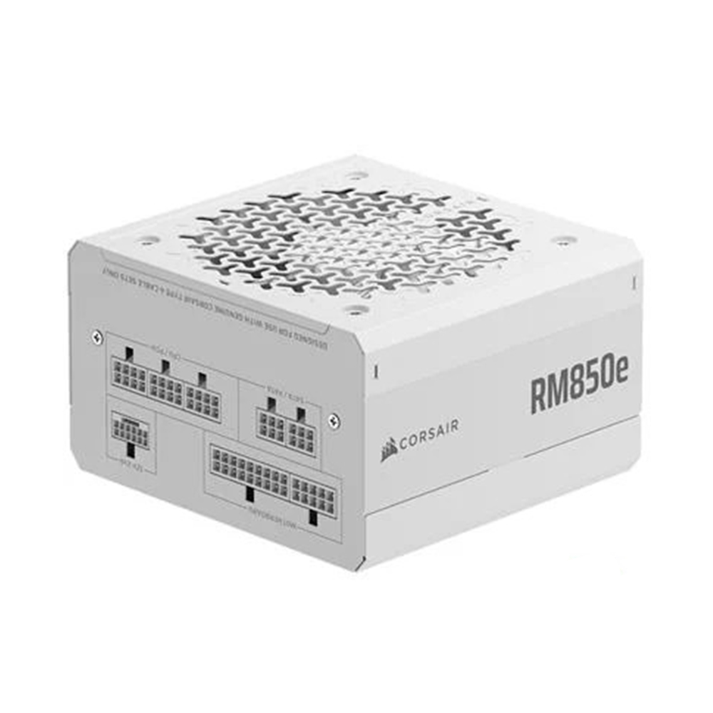 Nguồn máy tính Corsair RM850e White ATX 3.1 Cybenetics Gold - Full Modul