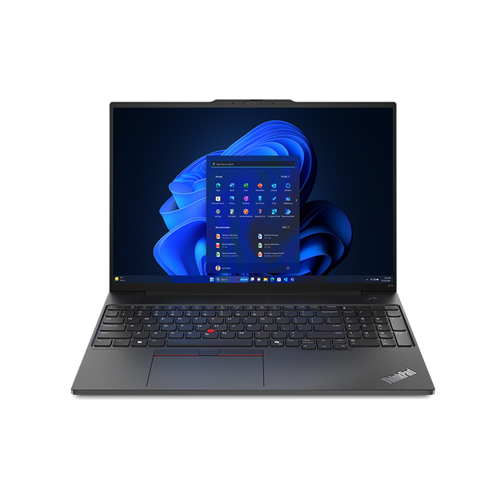 Laptop Lenovo ThinkPad E16 GEN 2 21MA004FVA (Ultra 7 155U/ 16GB/ 512GB SSD/ 16 inch WUXGA/ NoOS/ Black/ Vỏ nhôm/ 2Y)