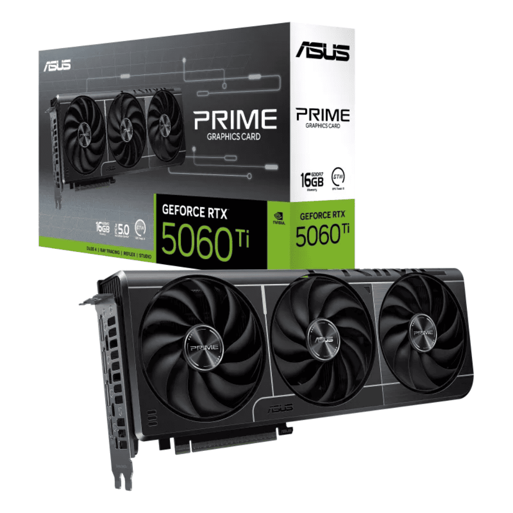 Card đồ họa Asus Prime GeForce RTX 5060 Ti 16GB GDDR7