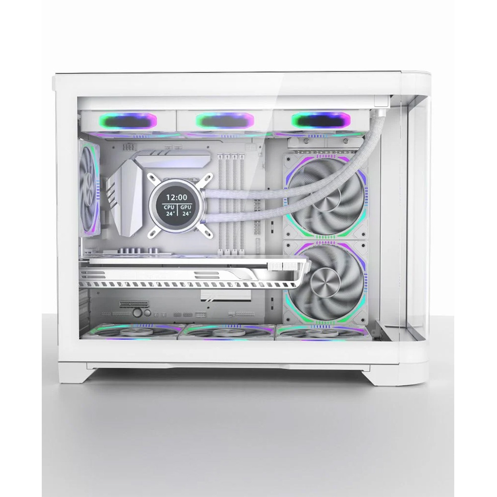 Vỏ máy tính MIK FOCALORS M White (Mini Tower/ M-ATX/ Trắng)