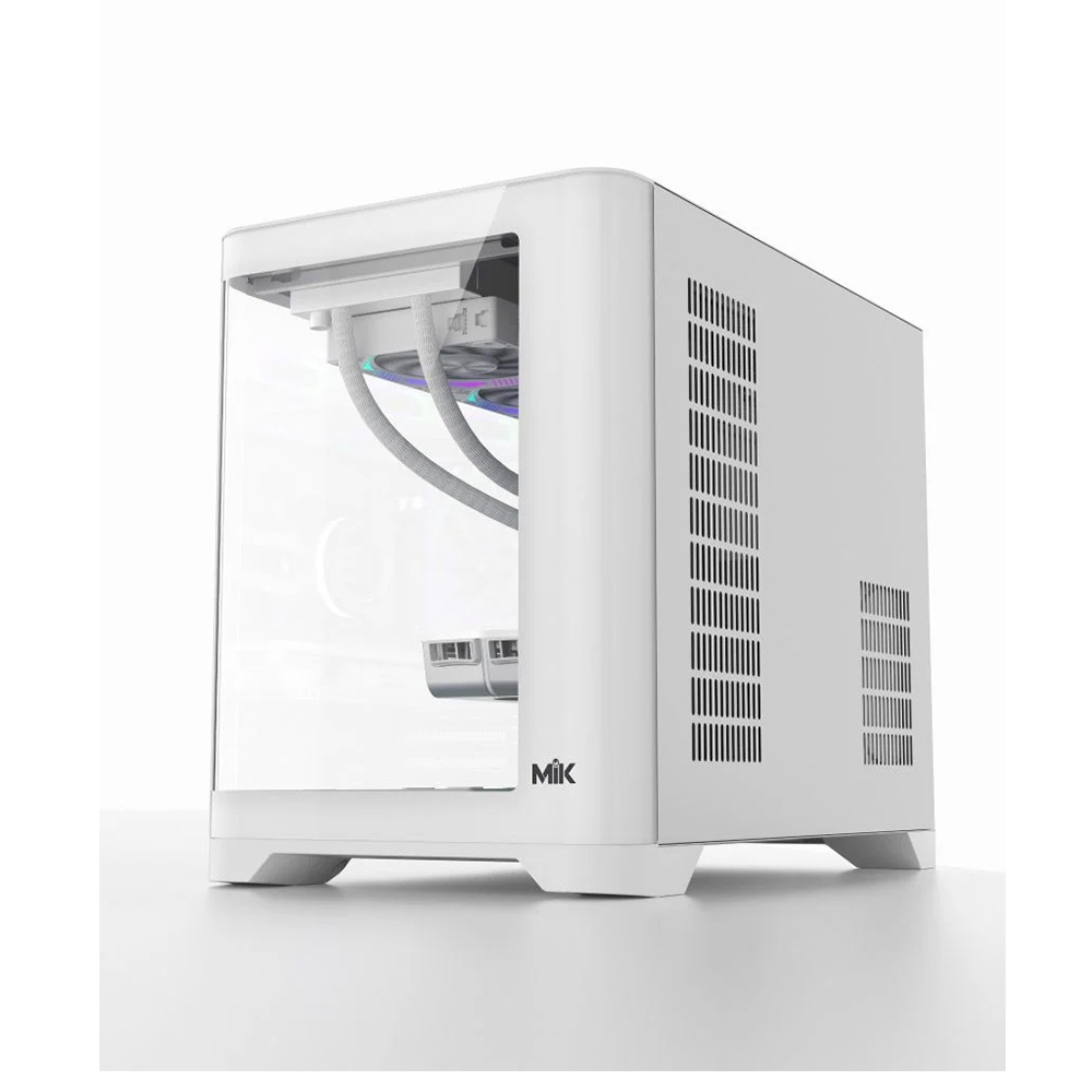 Vỏ máy tính MIK FOCALORS M White (Mini Tower/ M-ATX/ Trắng)