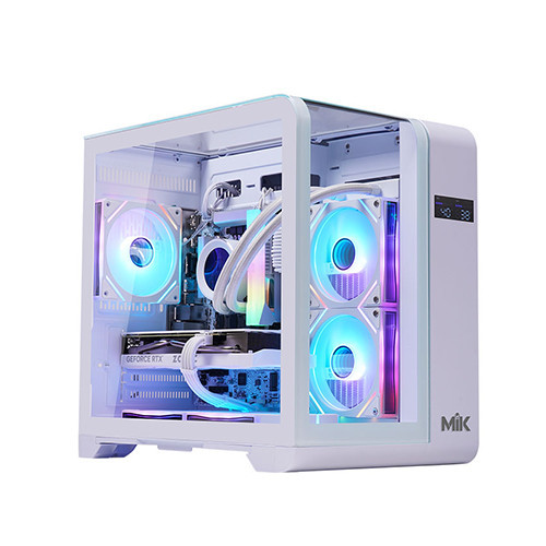 Vỏ máy tính MIK BARBATOS M White (Mini Tower/ M-ATX/ Trắng)