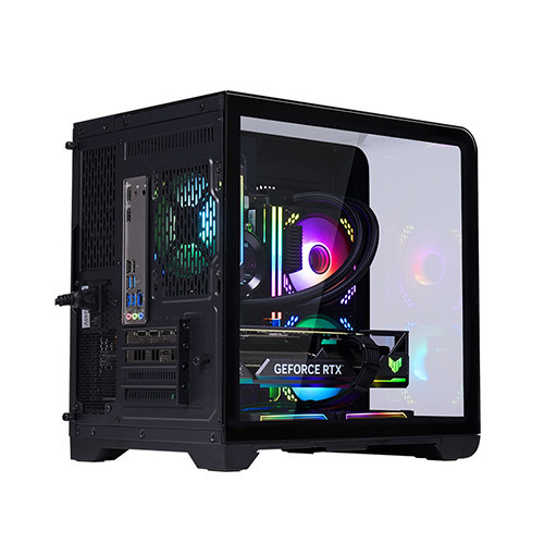 Vỏ máy tính MIK BARBATOS M BLACK (Mini Tower/ M-ATX/ Đen)