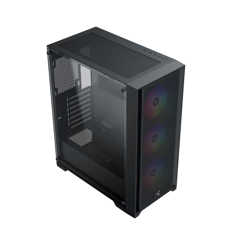 Vỏ máy tính Xigmatek DUO X 3F (Mid Tower/ E-ATX/ Đen)