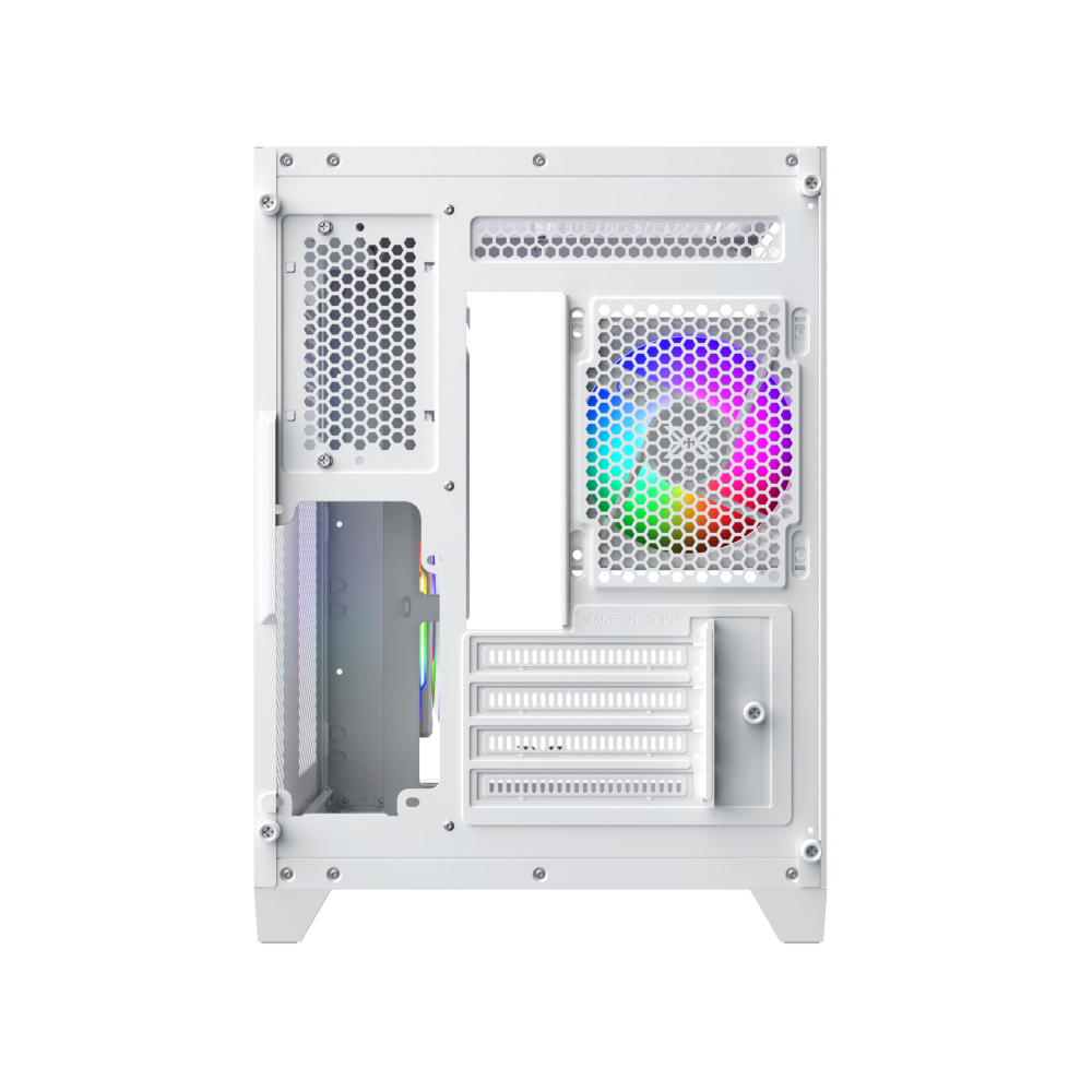 Vỏ máy tính Xigmatek PANO M NANO ARTIC 3GF (Mini Tower/ M-ATX/ Trắng)