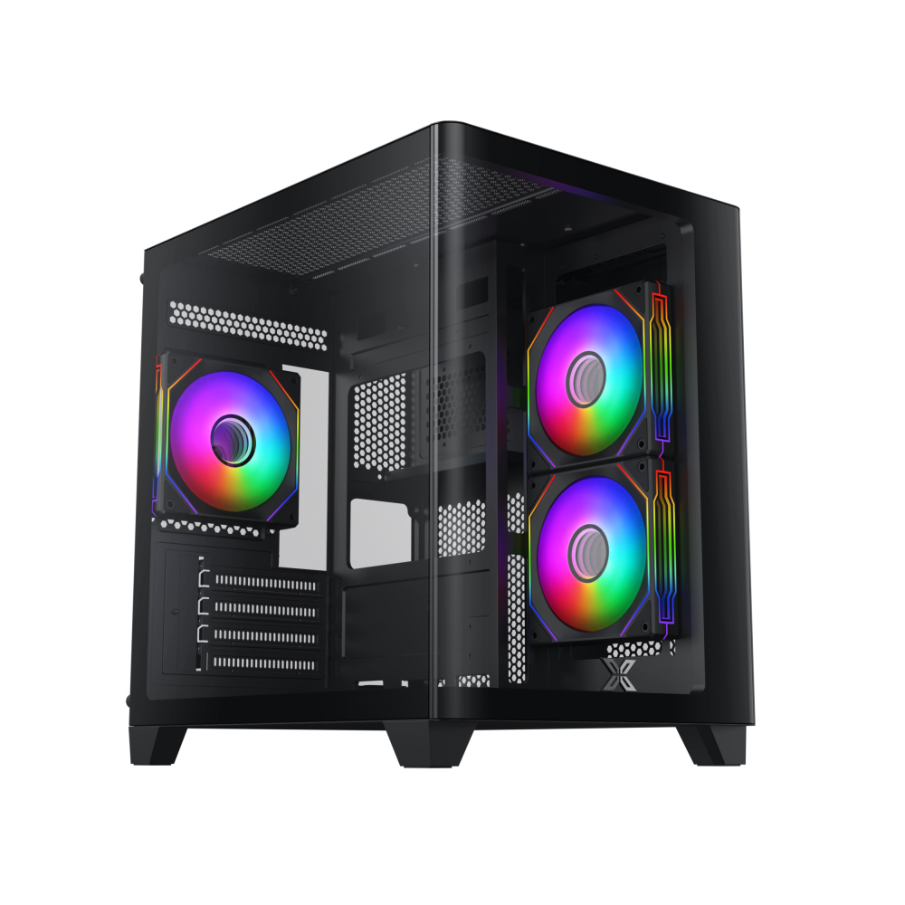 Vỏ máy tính Xigmatek PANO M NANO 3GF (Mini Tower/ M-ATX/ Đen)