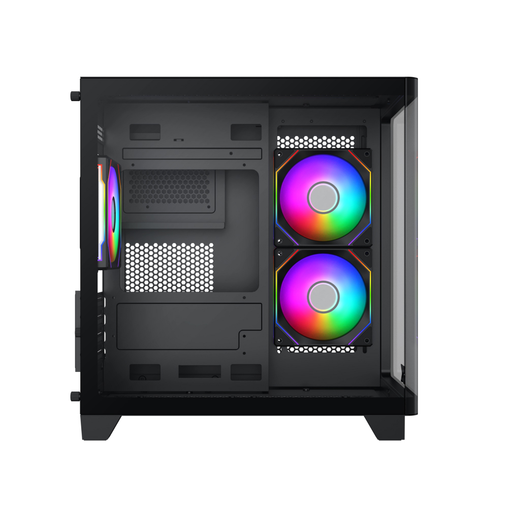 Vỏ máy tính Xigmatek PANO M NANO 3GF (Mini Tower/ M-ATX/ Đen)