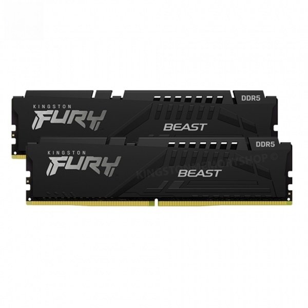 Ram PC Kingston FURY Beast RGB EXPO 32GB DDR5 6000MHz (KF560C36BBE2A-32) 
