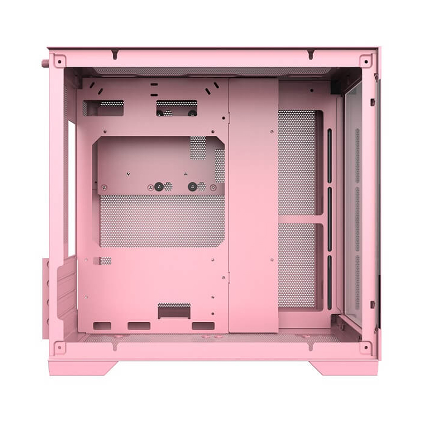 Vỏ máy tính MIK LV12 MINI ELITE - Pink (Mini Tower/ M-ATX/ Hồng)