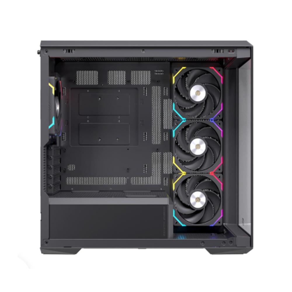 Vỏ máy tính EINAREX S800 RGB Black (Mid Tower/ ATX/ Đen)