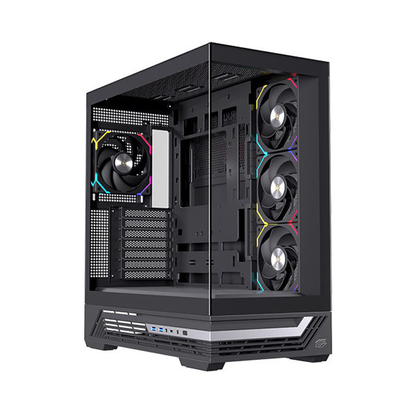 Vỏ máy tính EINAREX S800 Core Black (Mid Tower/ ATX/ Đen)